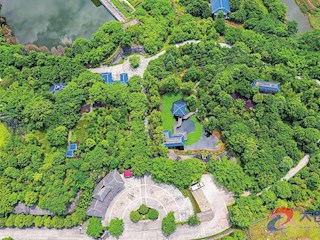 綠樹(shù)成蔭的車城公園