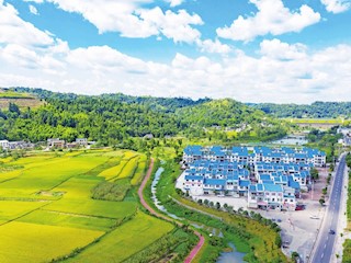 秋后一場(chǎng)雨鄉(xiāng)村美如畫